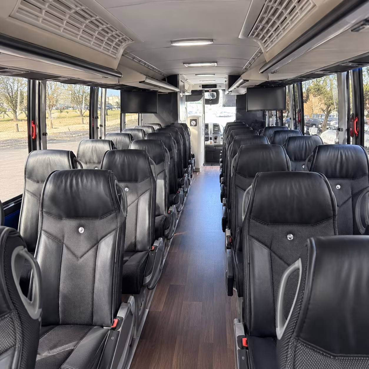 aventura keep your wedding party and guests together with an aventura charter bus