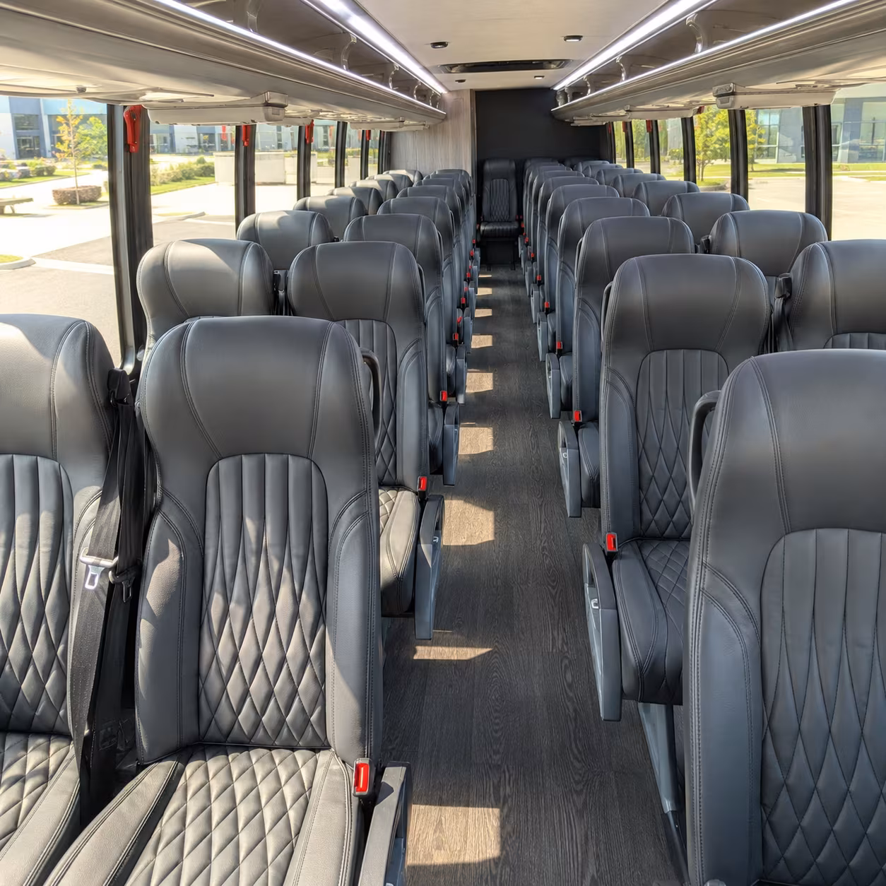 doral corporate event transportation onboard seating