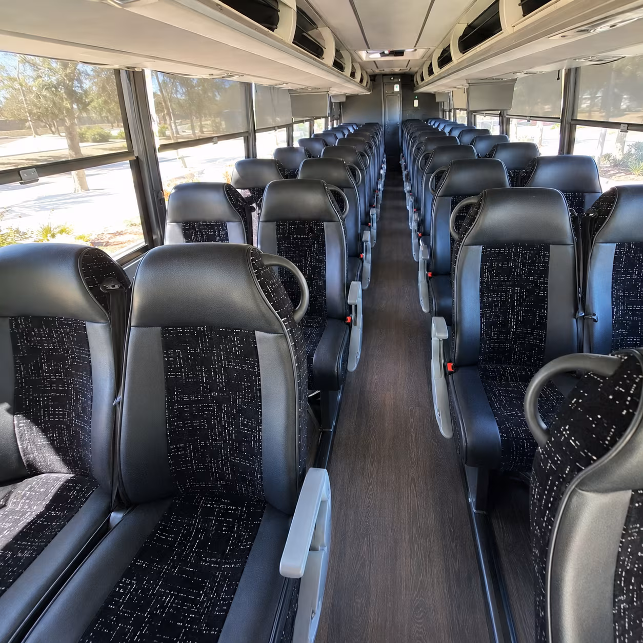 doral wine tour brewery transportation onboard seating