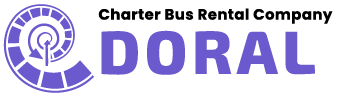 doral charter bus company logo