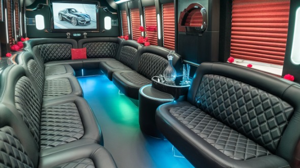 doral sprinter limo rental inside