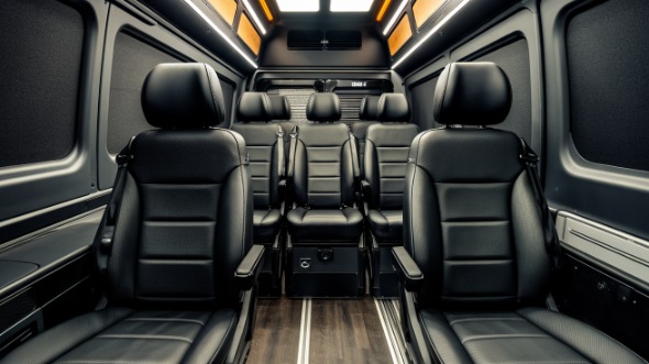 doral sprinter van with driver interior