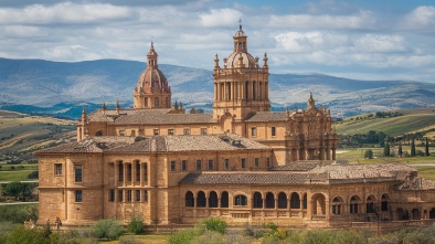 the ancient spanish monastery